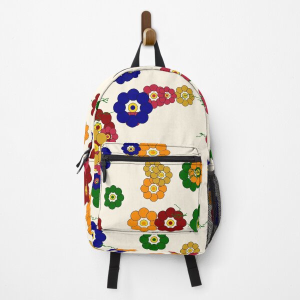 Item preview, African Batik Floral Garden Colorful Flower Pattern  designed and sold by AfricanArtHub.