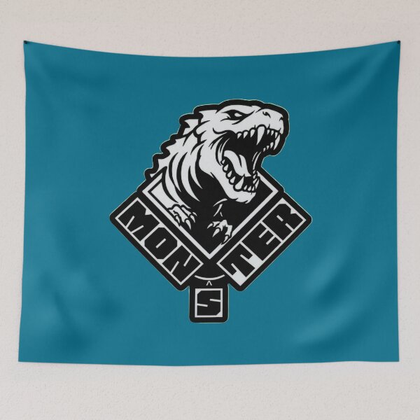 Item preview, Monster Logo Art designed and sold by mackyartsstudio.