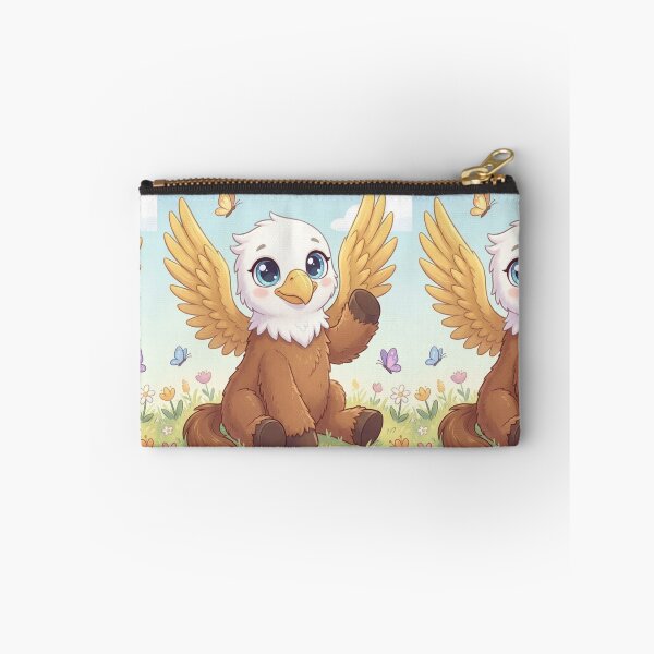 Item preview, Little Meadow Griffin | Whimsical Fantasy Creature Art designed and sold by TreatLLC.