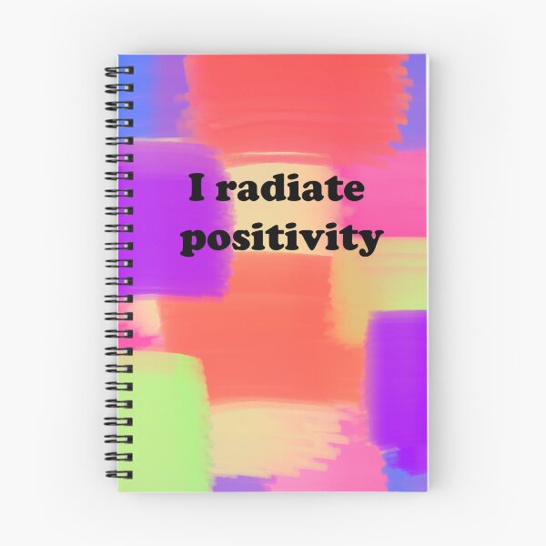 Item preview, I radiate positivity designed and sold by diamondqueenmindset.