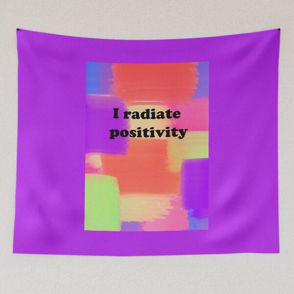 Item preview, I radiate positivity designed and sold by diamondqueenmindset.