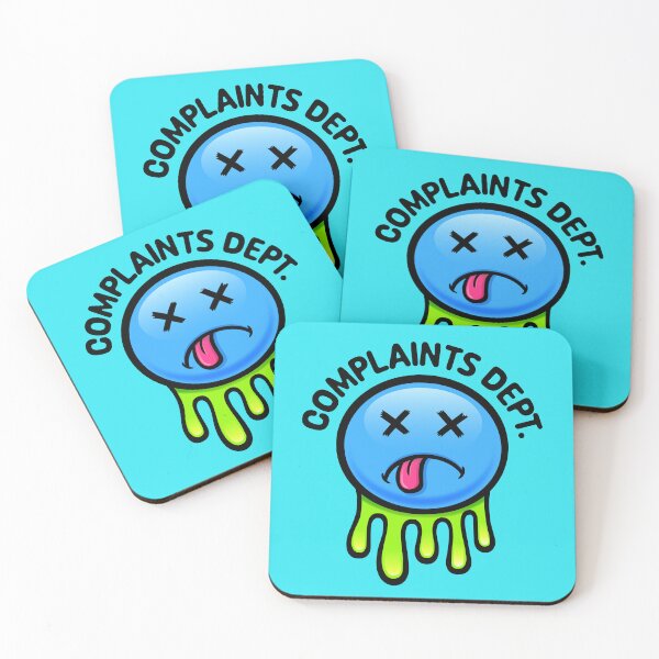 Item preview, Complaints Dept. Sad Face Icon designed and sold by RodSavely.