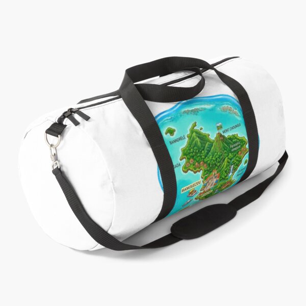 Item preview, Mapa colorido de la isla tropical de Mayotte. designed and sold by FoxinhoSoumaila.