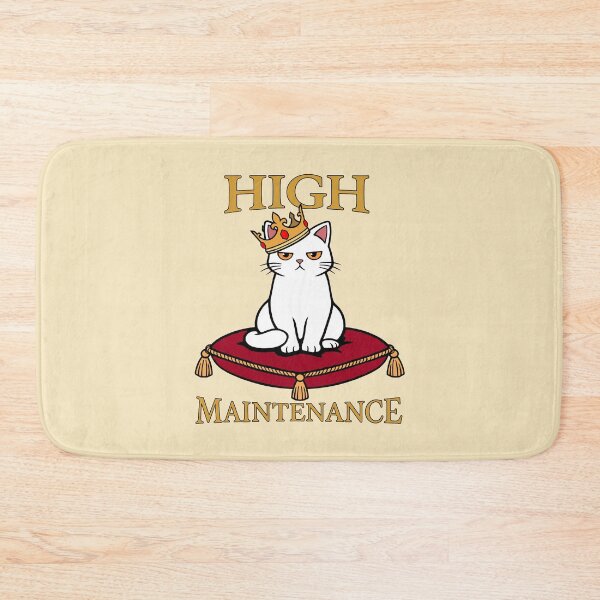 Item preview, High Maintenance - Diva Cat  designed and sold by Regal Rev.