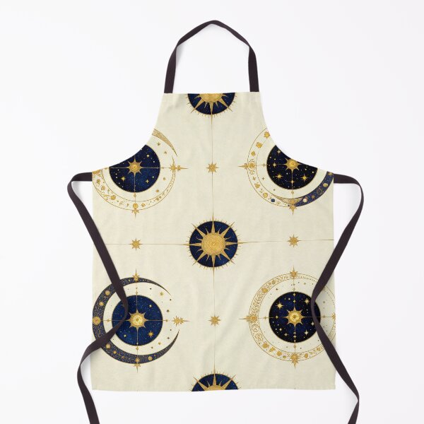 Item preview, Celestial Moon & Stars Pattern designed and sold by Lyrical Soul.