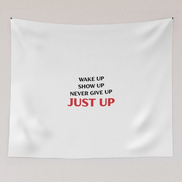 Item preview, Just Up (Clean+Black+Red) designed and sold by Pencil & Pixel.
