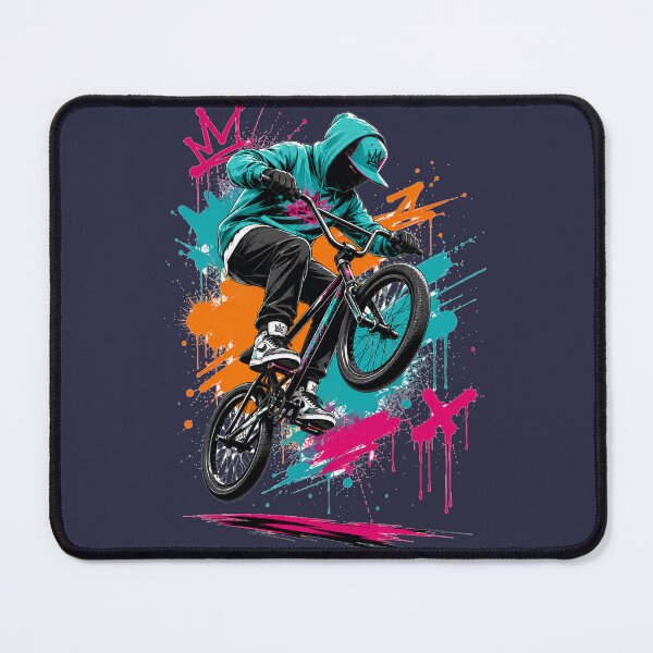 Item preview, BIKE Urban Rider Graffiti Tee | Extreme Sports Streetwear designed and sold by JustResultsCo.