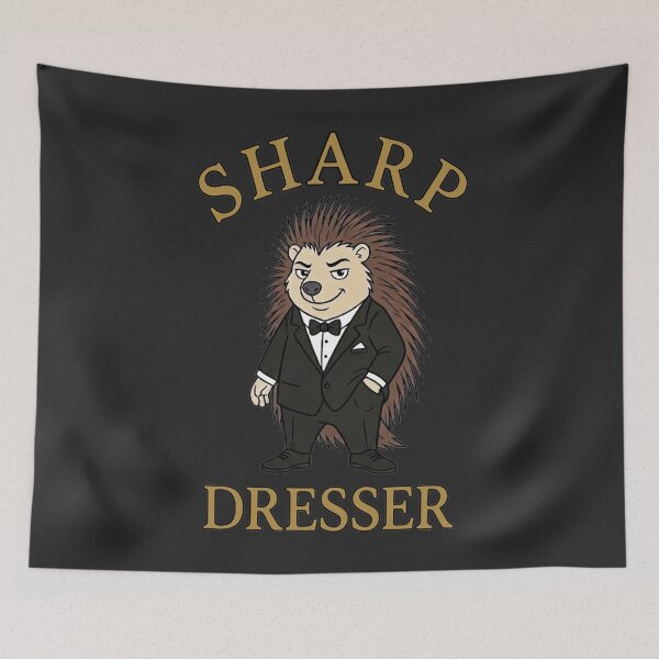Item preview, Sharp Dresser - Suited Porcupine designed and sold by Regal Rev.