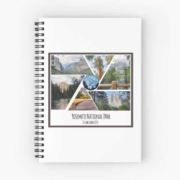 Item preview, Sites of Yosemite National Park image collage designed and sold by SmyrnaBuffalo.