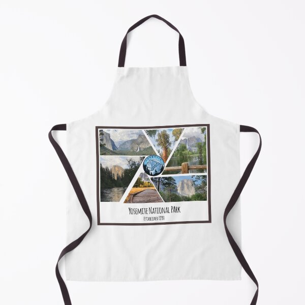 Item preview, Sites of Yosemite National Park image collage designed and sold by SmyrnaBuffalo.