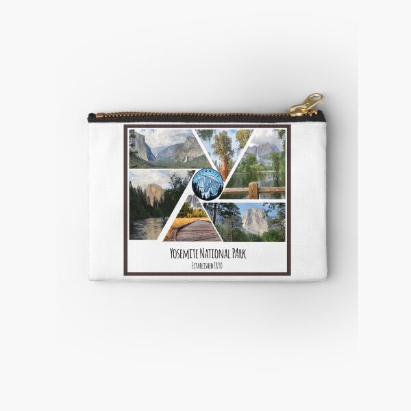 Item preview, Sites of Yosemite National Park image collage designed and sold by SmyrnaBuffalo.