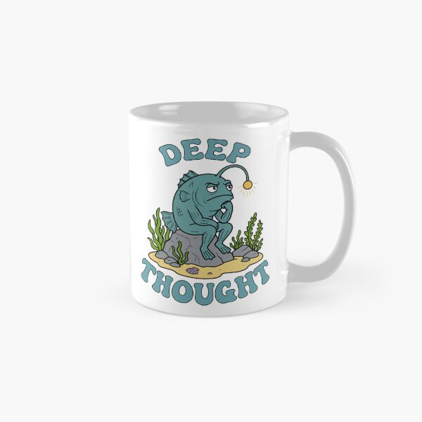 Item preview, Deep Thought - Pensive Anglerfish designed and sold by Regal Rev.