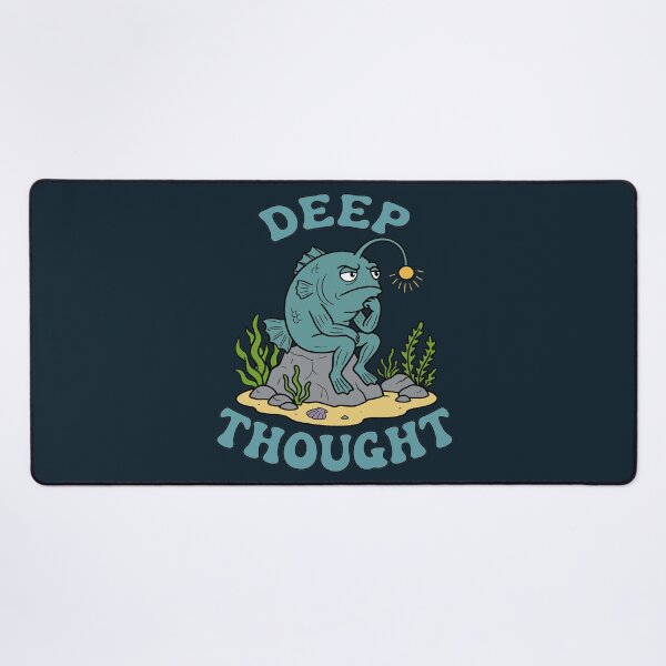 Item preview, Deep Thought - Pensive Anglerfish designed and sold by Regal Rev.