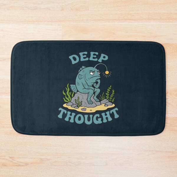Item preview, Deep Thought - Pensive Anglerfish designed and sold by Regal Rev.