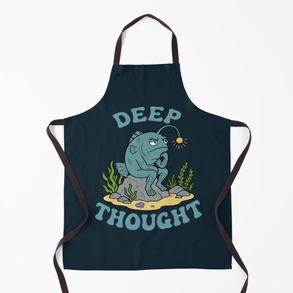 Item preview, Deep Thought - Pensive Anglerfish designed and sold by Regal Rev.