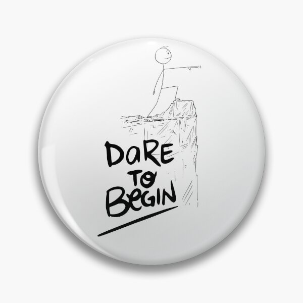 Item preview, Dare To Begin designed and sold by WeebieIRL.