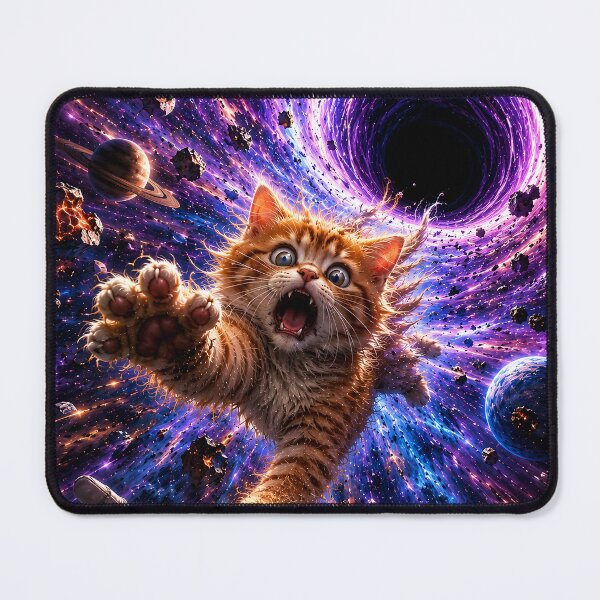 Item preview, Caught in the Cosmic Void designed and sold by PixelPurrStudio.