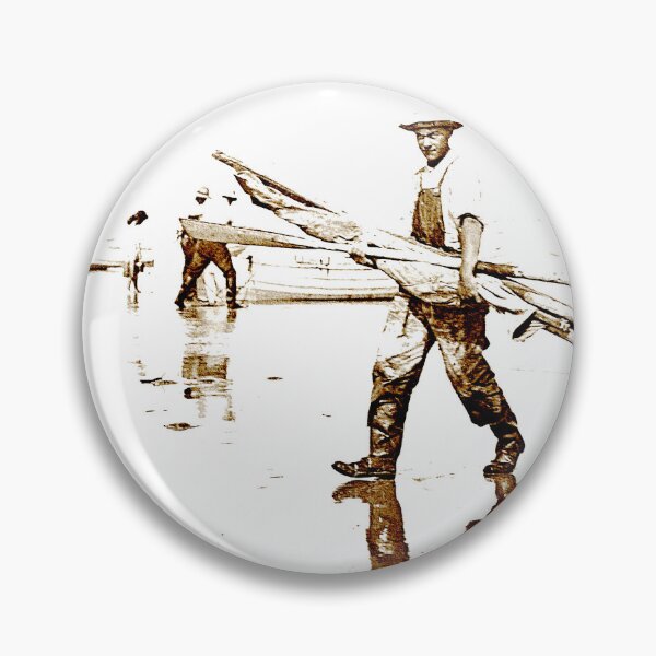 Item preview, Commercial Fisherman Returning from Sea, Holly Beach, New Jersey, 1900 designed and sold by AMacGPhilly.