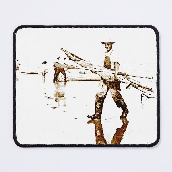 Item preview, Commercial Fisherman Returning from Sea, Holly Beach, New Jersey, 1900 designed and sold by AMacGPhilly.