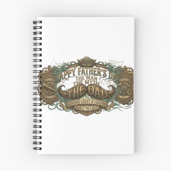 Item preview, Vintage Steampunk Happy Father’s Day Shirt Design PNG | Retro Dad Typography Graphic for T-Shirt Printing designed and sold by Baby Adee Collective.