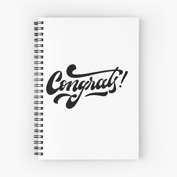 Item preview, Minimalist Congrats Aesthetic Text Design designed and sold by Johnny Holiday.