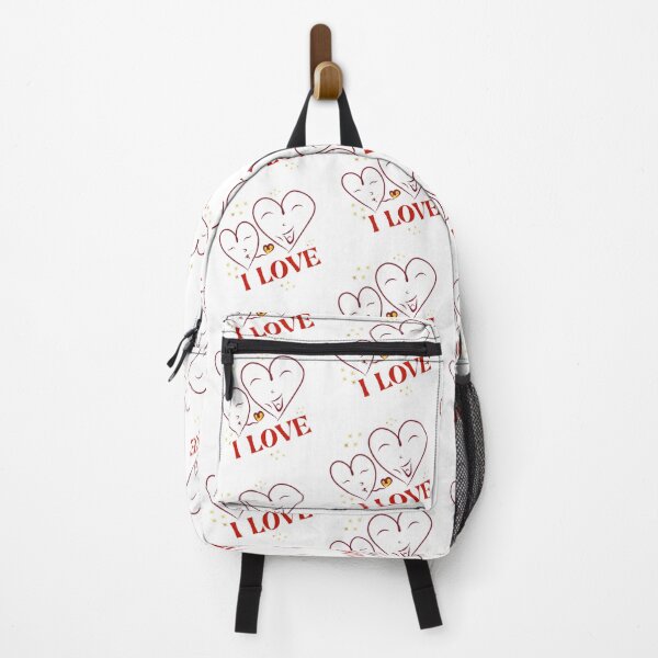 Item preview, Cute Minimalist I Love Hearts Design designed and sold by Rosdeny.