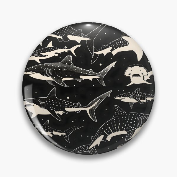 Item preview, Sharks pattern designed and sold by xiao xuans.