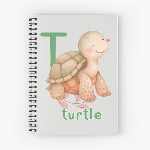 Item preview, T is for Turtle – Cute Animal Alphabet ABC Learning for Kids & Toddlers designed and sold by SassiBermark.