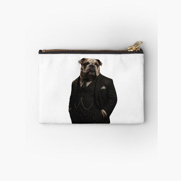 Item preview, Bulldog Mafia Boss in Dark Alley | Noir Gangster Dog Art designed and sold by shikuldo7.