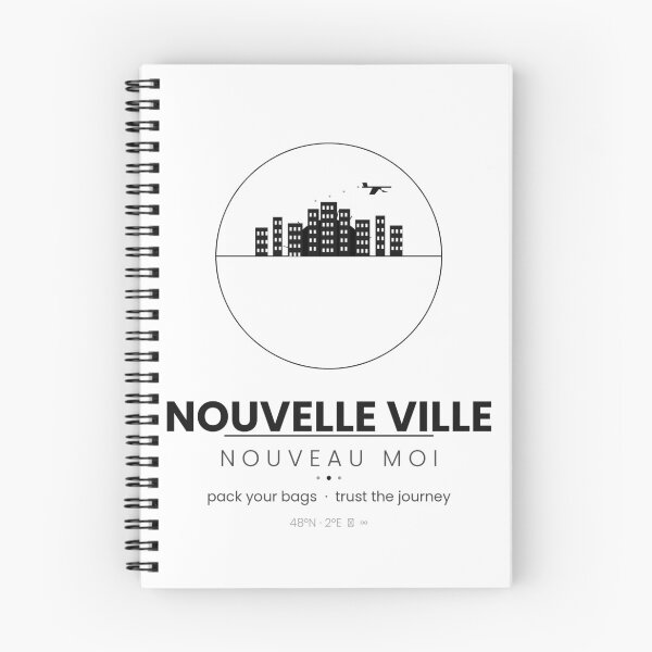 Item preview, New city, new me — student leaving gift, student life designed and sold by CtrlSNCreatz.