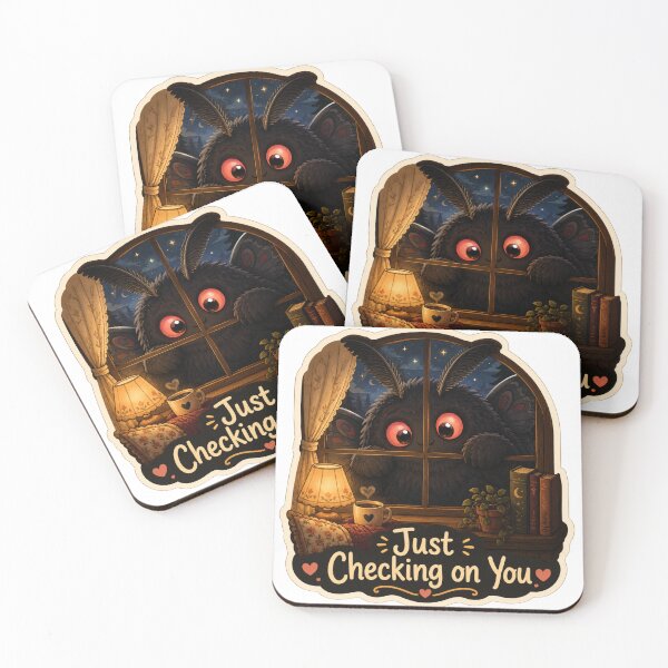 Item preview, Mothman Checkin In designed and sold by INKBORN FORGE.