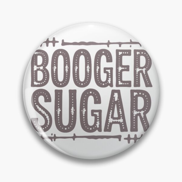Item preview, Booger Sugar – Funny Retro Distressed Text Design designed and sold by MerchlyMike.