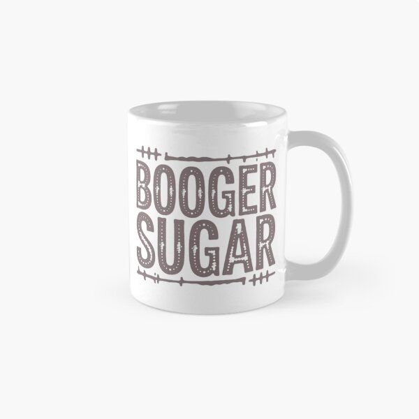 Item preview, Booger Sugar – Funny Retro Distressed Text Design designed and sold by MerchlyMike.