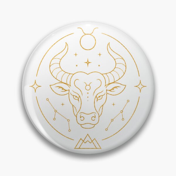 Item preview, Golden astral Taurus of the zodiac designed and sold by breveindu.
