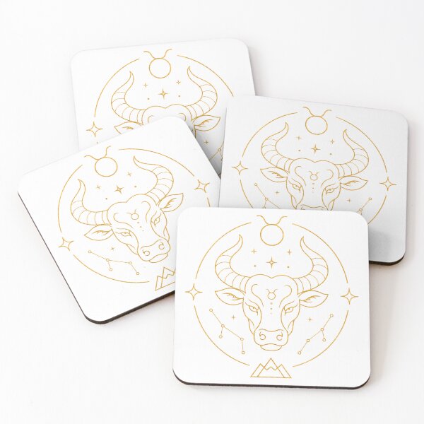 Item preview, Golden astral Taurus of the zodiac designed and sold by breveindu.