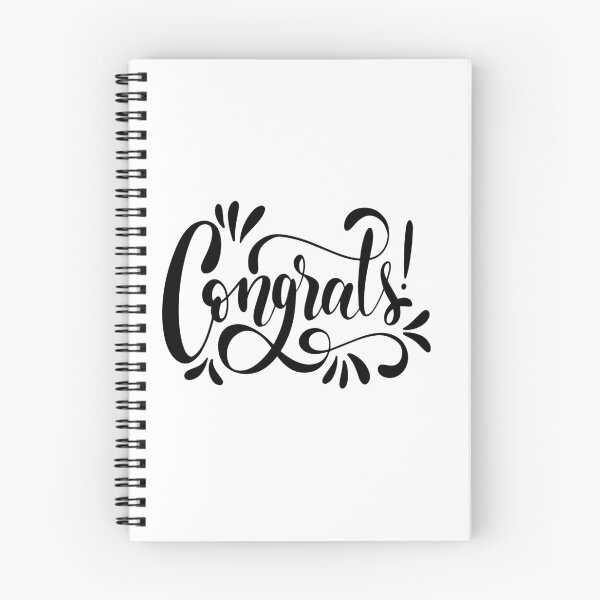 Item preview, Congrats Typography Modern Celebration Design designed and sold by Johnny Holiday.