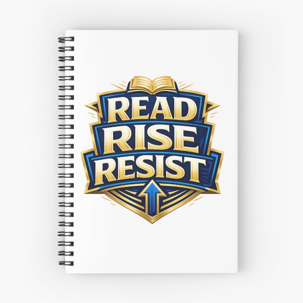 Item preview, Read Rise Resist Social Justice Typography Design designed and sold by ArtsyExplorer.