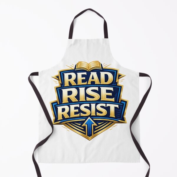 Item preview, Read Rise Resist Social Justice Typography Design designed and sold by ArtsyExplorer.