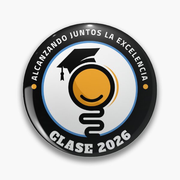 Item preview, Class of 2026 Pin - Achieving Excellence Together - Graduation Gift designed and sold by GeoandHome.