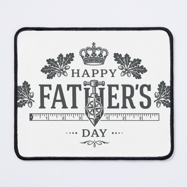 Item preview, Elegant Happy Father’s Day Emblem PNG | Vintage Classic Dad Shirt Typography Design designed and sold by Baby Adee Collective.