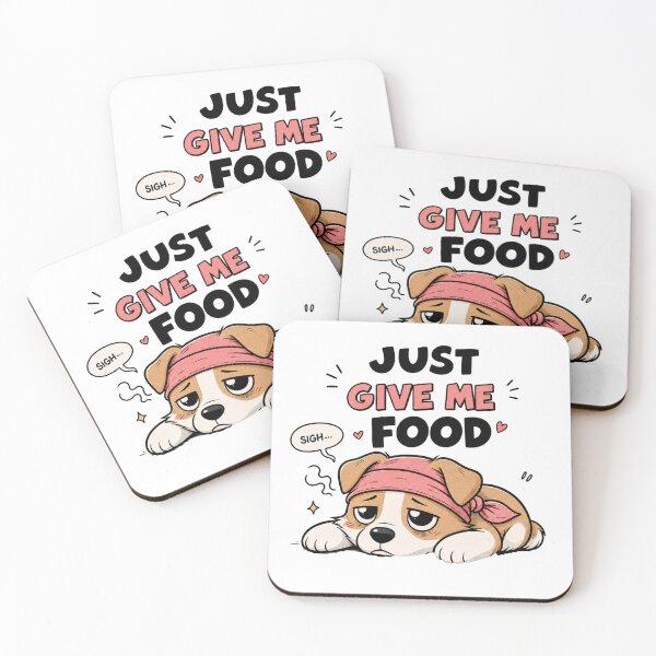 Item preview, Just Give Me Food Dog Mug designed and sold by HomeyDay.