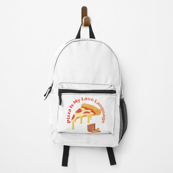 Item preview, Pizza Is My Love Language Funny Retro Food Quote designed and sold by VersaStyles.