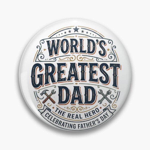 Item preview, World’s Greatest Dad Vintage Typography PNG | Retro Father’s Day Shirt Design designed and sold by Baby Adee Collective.