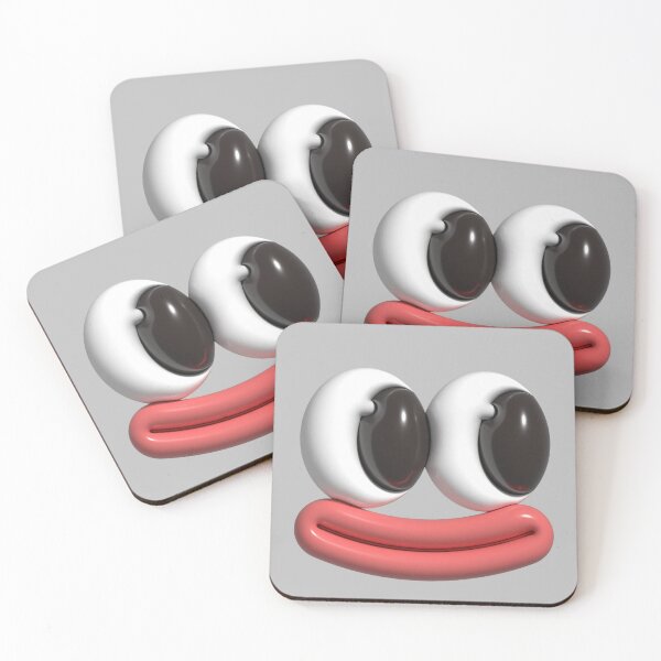 Item preview, 3D Goofy Cartoon Eyes and Smile Face designed and sold by samahl_l.