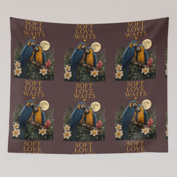 Item preview, Soft Love Waits designed and sold by JagrDesigns.