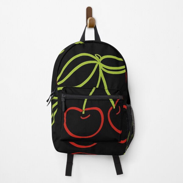 Item preview, Minimalist Green and Red Cherries Art designed and sold by Rosdeny.