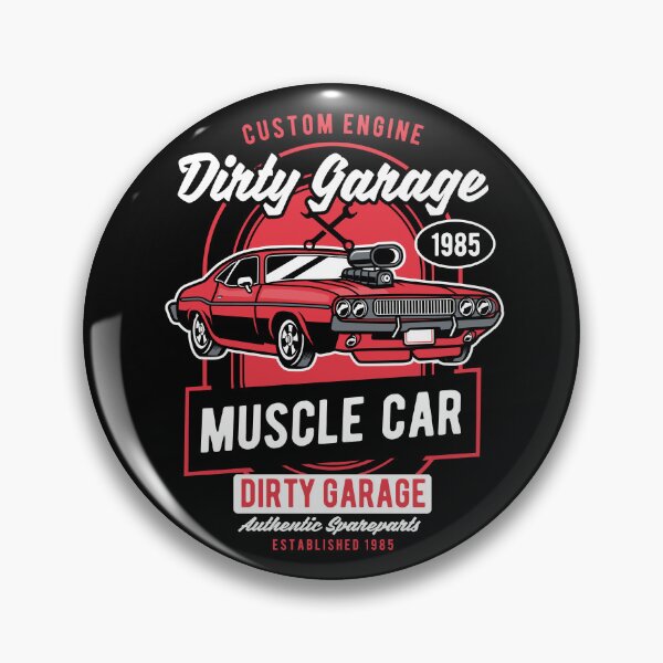 Item preview, Vintage Dirty Garage Hot Rod - Retro Custom Engine Pistons Speed Shop Design designed and sold by 1001T-Shirt.