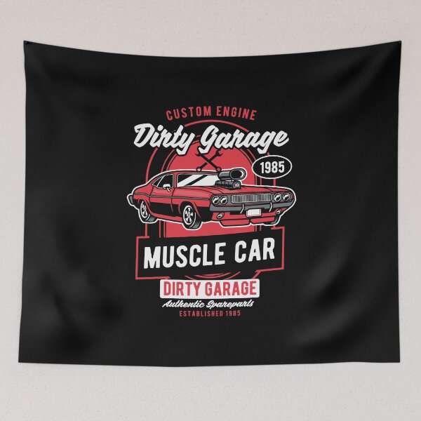 Item preview, Vintage Dirty Garage Hot Rod - Retro Custom Engine Pistons Speed Shop Design designed and sold by 1001T-Shirt.