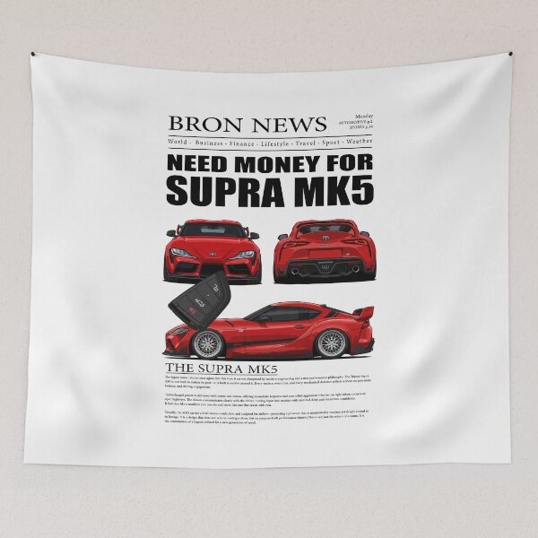 Item preview, Need Money for MK5 Supra designed and sold by BronArtworks.