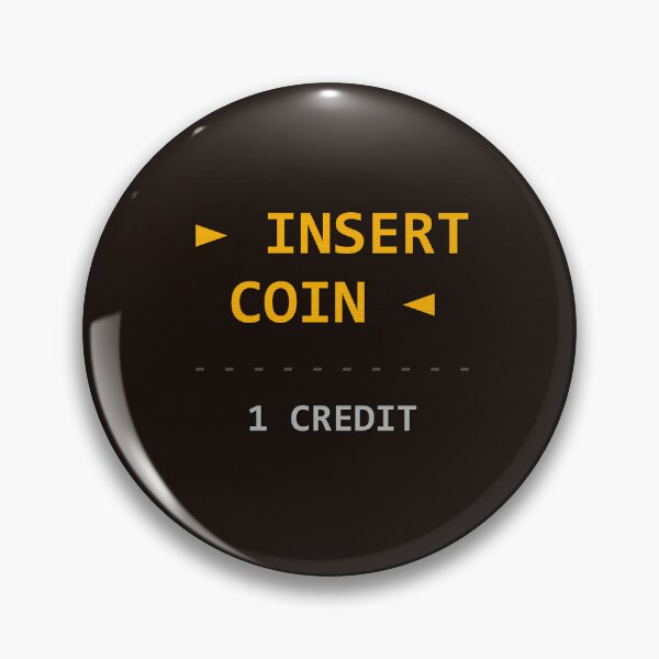 Item preview, Insert coin designed and sold by GamedropShop.
